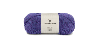 HILO SILKY/BRISA SEDA REVES DERECHO VIOLETA OSURO MADEJA 100 GR1