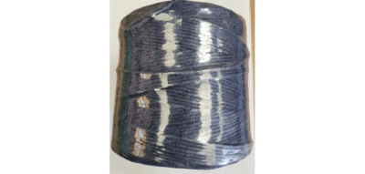 CORDON YUTE 2 MM AZUL MARINO CONO 1 KILO