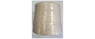 CORDON YUTE 2 MM BLANCO CONO 1 KILO