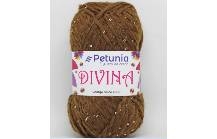 LANA DIVINA PETUNIA CAFE 955 | Morales Spa | El Rey Del Crochet