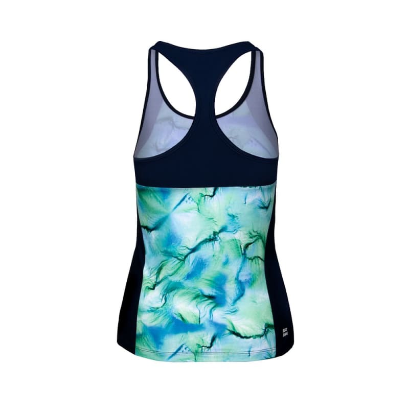 Polera Jua tech-green,dark blue