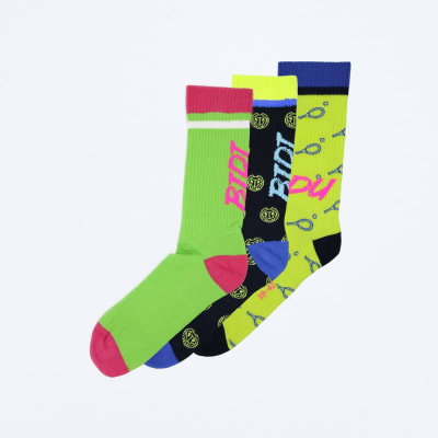 Calcetines Bold Bro I Crew Printed Move 3 Pack - mixed