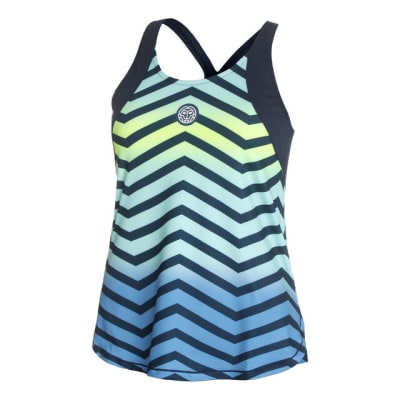 Polera Grafic Illumination Tank - dark blue, mixed