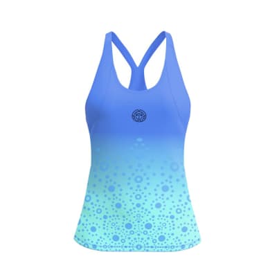 Polera Colortwist Tank - aqua/ blue