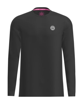 Polera Crew Roundneck Longsleeve - Black