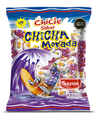 SAYON CHICLE CHICHA X 100