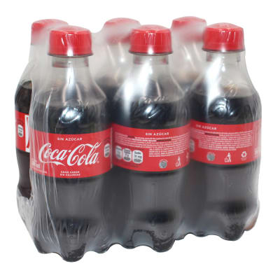 MINI COCA COLA 300 ML X 6 UND.