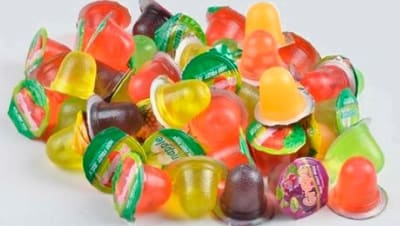 MINI GELATINA X BOLSA DE 100 UND