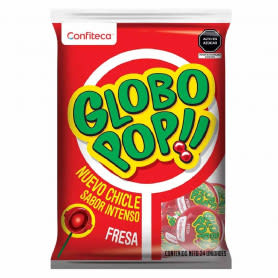 GLOBO POP FRESA X 24
