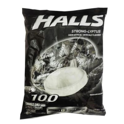 HALLS NEGRO X 100