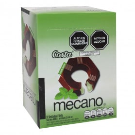 MECANO CHOCOLATE SABOR MENTA X 32 GR