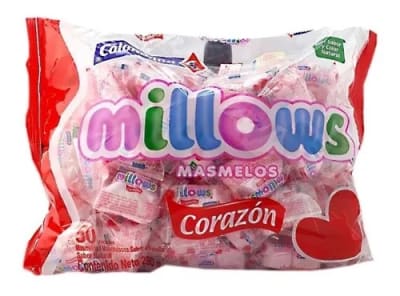 MILLOWS INDIVIDUAL X 50 UND CORAZON