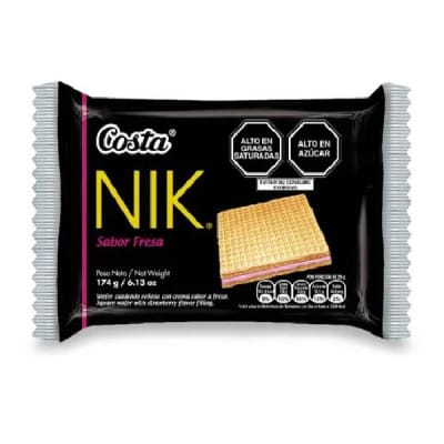 WAFER NICK CHICO X 6 FRESA