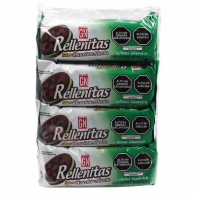 RELLENITA CHOCOMENTA X 8