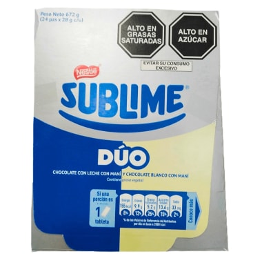 SUBLIME DUO X 24 UND1