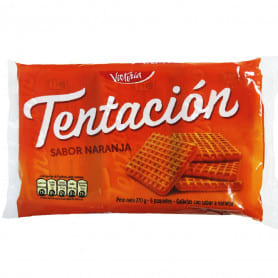 TENTACION VICTORIA NARANJA X 6