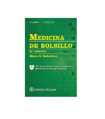 MEDICINA DE BOLSILLO 8 EDICION-WOLTERS KLUWER