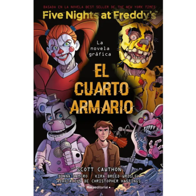 FIVE NIGHTS AT FREDDYS-CUARTO ARMARIO 4-ROCAEDITORIAL1