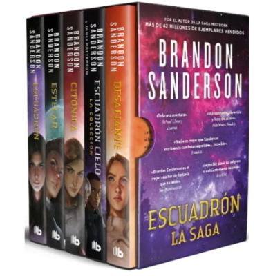 ESTUCHE ESCUADRON LA SAGA-B BOLSILLO