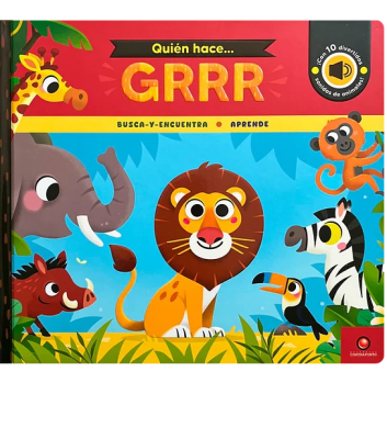 QUIEN HACE...GRRR TD LIBRO DE SONIDO-CONTRAPUNTO