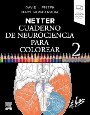 NETTER CUADERNO DE NEUROCIENCIA PARA COLOREAR-ELSEVIER