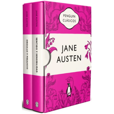 ESTUCHE JANE AUSTEN ORGULLO-SENTIDO-PENGUIN CLASICOS