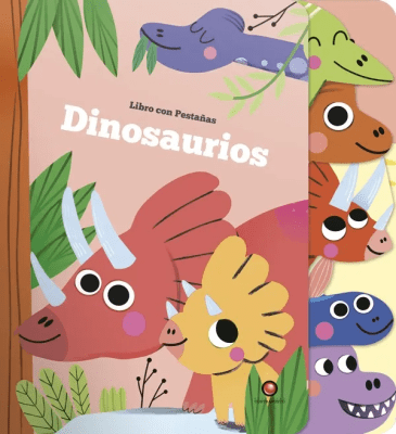 LIBRO CON PESTAÑA-DINOSAURIOS TD-CONTRAPUNTO