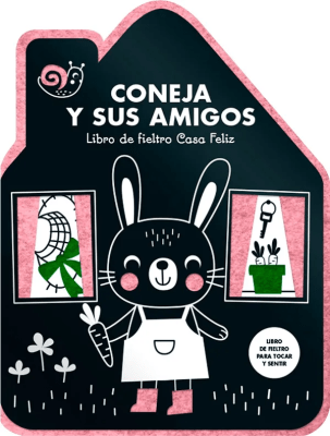 LIBRO DE FIELTRO CASA FELIZ-CONEJA Y SUS AMIGOS-CONTRAPUNTO
