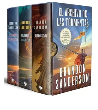 ESTUCHE ARCHIVO DE LAS TORMENTAS 3 TITULOS-B MAXI