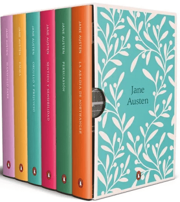 ESTUCHE DE JANE AUSTEN-PENGUIN CLASICOS