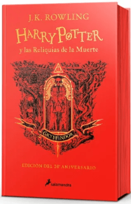 HARRY POTTER 7 Y LAS RELIQUIAS DE LA MUERTE TD-GRYFFINDOR ROJO-SALAMANDRA PENGUIN