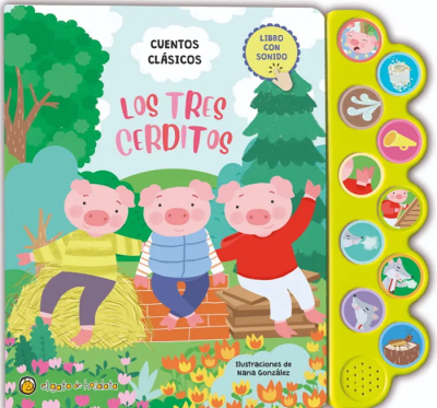 TRES CERDITOS TD-MUNDO DE SONIDOS-GATO DE HOJALATA