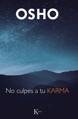 NO CULPES A TU KARMA-KAIROS