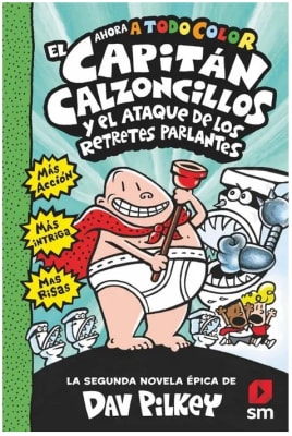 CAPITAN CALZONCILLOS Y EL ATAQUE DE LOS RETRETES PARLANTES 2 TD-SM1