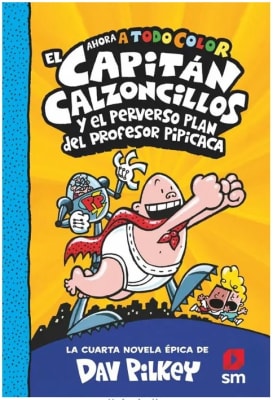 CAPITAN CALZONCILLOS Y EL PERVERSO PLAN DEL PROFESOR PIPICACA 4 TD-SM1