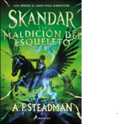 SKANDAR Y LA MALDICION DEL ESQUELETO-SALAMANDRA