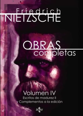 OBRAS COMPETAS VOL IV NIETZSCHE- TECNOS