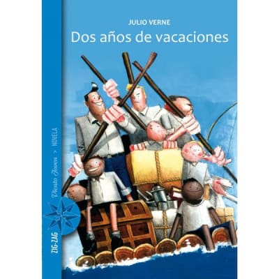 DOS AÑOS DE VACACIONES-V.J AZUL ZIG-ZAG
