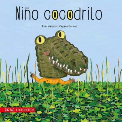 NIÑO COCODRILO-LECTORCITOS ZIG-ZAG