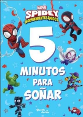 SPIDEY Y SUS SORPRENDENTES AMIGOS 5 MINUTOS PARA SOÑAR-PLANETA JUNIOR