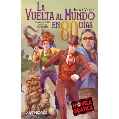 NOVELA GRAFICA VUELTA AL MUNDO EN 80 DIAS,LA-LATINBOOKS1