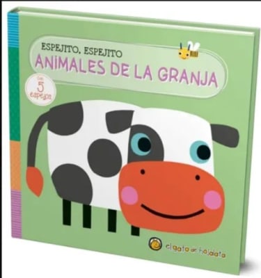 ESPEJITO ESPEJITO-ANIMALES DE LA GRANJA-GATO DE HOJALATA1