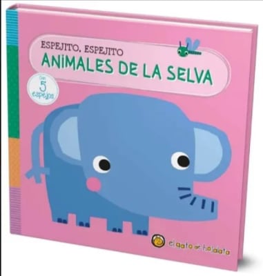 ESPEJITO ESPEJITO-ANIMALES DE LA SELVA-GATO DE HOJALATA