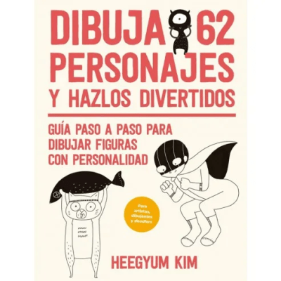 DIBUJA 62 PERSONAJES Y HAZLOS DIVERTIDOS-CONTRAPUNTO