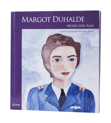 MARGOT DUHALDE MUJER CON ALAS-MIS RAICES