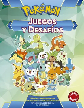 POKEMON JUEGOS Y DESAFIOS-MONTENA