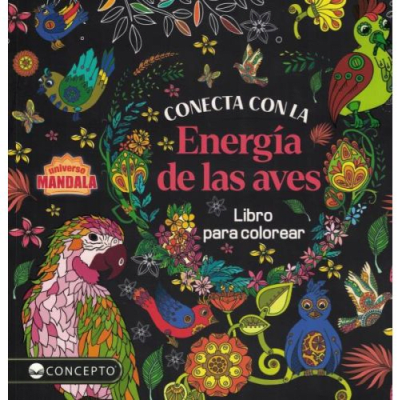 UNIVERSO MANDALA-CONECTA CON LA ENERGIA DE LAS AVES-CONCEPTO ZIG-ZAG