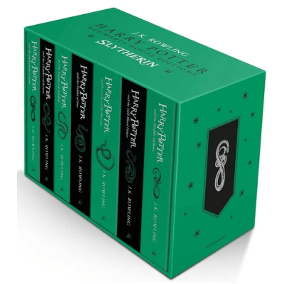 ESTUCHE BIBLIOTECA SLYTHERIN-SALAMANDRA