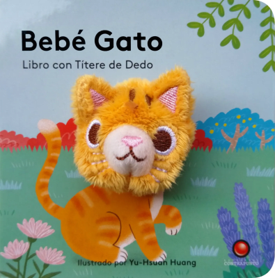LIBRO CON TITERE DE DEDO-BEBE GATO-CONTRAPUNTO