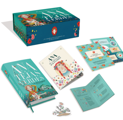 CAJA REGALO EL MARAVILLOSO MUNDO DE ANA DE TEJAS VERDES-ALMA ZIG-ZAG1